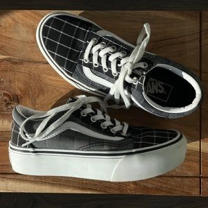 Vans Checkered Platform Old Skools